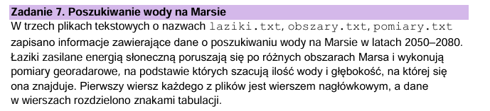 Analiza matury z informatyki 2025 – Rozwiązania