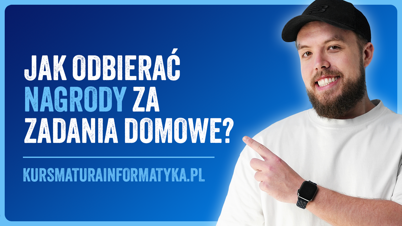 Jak odebrać nagrodę za Kurs Matura Informatyka?