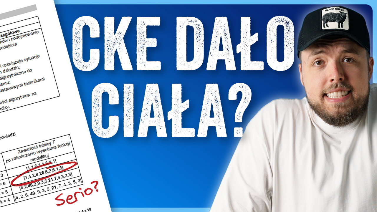 BŁĘDY W ARKUSZACH MATURALNYCH Z INFORMATYKI – CO POSZŁO NIE TAK?